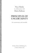 Principles Of Uncertainty