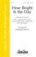 How Bright Is The Day sheet music for choir (SATB: soprano, alto, tenor, bass)