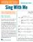 Sing With Me (Medium High Voice) (includes Audio) sheet music for voice and piano (Medium High Voice)