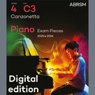 Canzonetta (Grade 4, list C3, from the ABRSM Piano Syllabus 2025 & 2026)