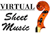 Virtual Sheet Music Logo