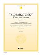 Chant sans paroles, Op. 40/6, Fingering and practical guidance on performance by Lev Vinocour
