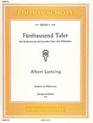 Funftausend Taler, Aria of Baculus from the comic opera "Der Wildschütz"
