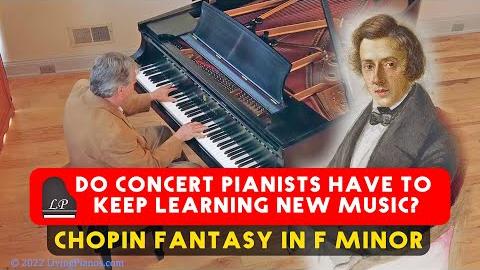 Do Concert Pianists Have to Keep Learning New Music?