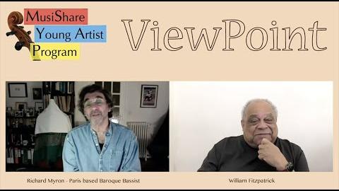 Interview with Richard Myron, Paris based Baroque Bassist