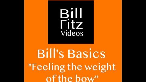 Videos for Violinists: Feeling the weight of the bow