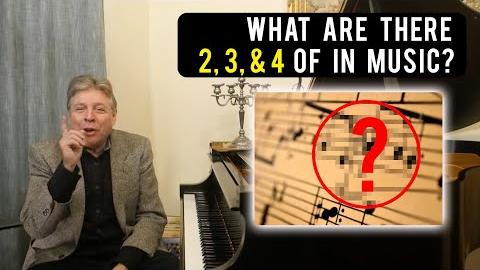 What Are There 2, 3, & 4 of in Music?