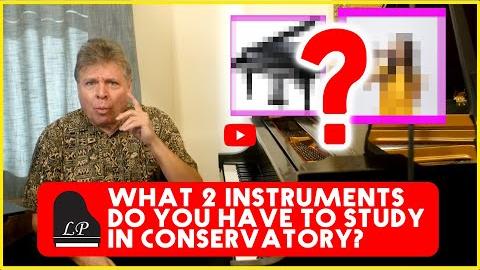 What 2 Instruments Do You Have to Study in Conservatory?