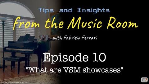 What are VSM showcases