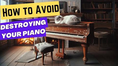 How to Avoid Destroying Your Piano