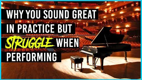 Why You Sound Great in Practice but Struggle When Performing