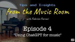 Using ChatGPT for music
