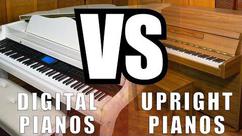 Digital Pianos Vs. Upright Pianos