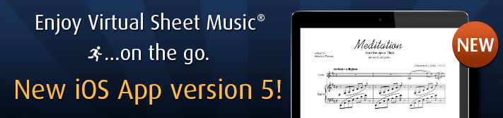 New iPad sheet music viewer