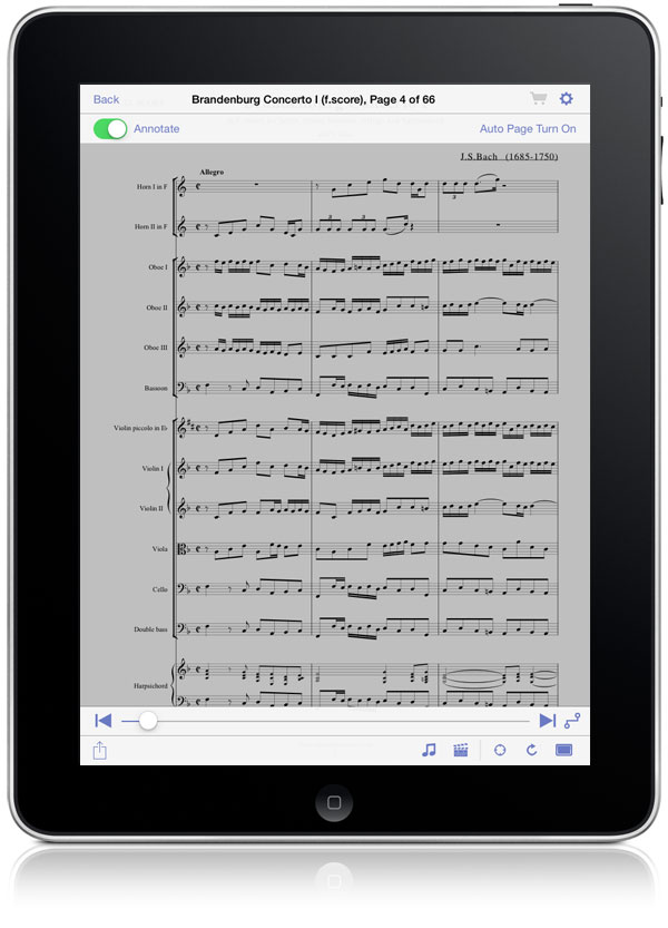 New iPad/iPhone sheet music viewer by Virtual Sheet Music