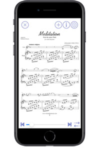 Virtual Sheet Music iPhone iPod Touch application