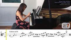 Concerto in G major, 1st mov. for viola and piano