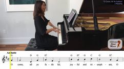 O Come, All Ye Faithful for voice or other instruments and piano