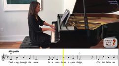Jingle Bells for voice or other instruments and piano