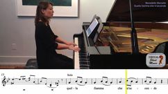 Quella fiamma che m'accende for voice and piano