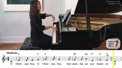 O Christmas Tree for voice or other instruments and piano