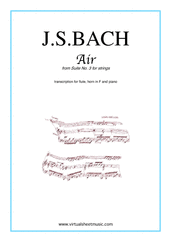 Air from Suite No.3 (on the G string)
