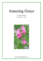 Amazing Grace (in C)