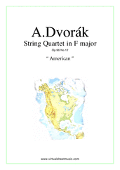 Quartet Op.96 No.12 &#34;The American&#34; (parts)