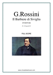 Il Barbiere di Siviglia, Overture (f.score)