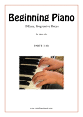 Beginning Piano, part I