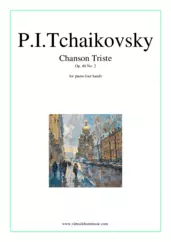 Chanson Triste Op. 40 No. 2