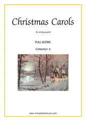 Christmas Carols, coll.3 (f.score)