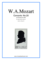 Concerto in D minor No.20 K466