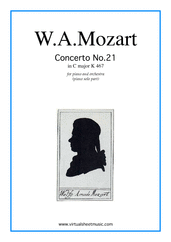 Concerto in C major No.21 K467