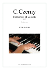 The School of Velocity Op.299, Book IV