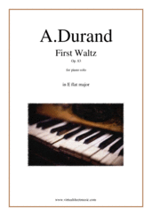 First Waltz in E flat major Op.83