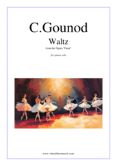 Waltz from the Opera &quot;Faust&quot;