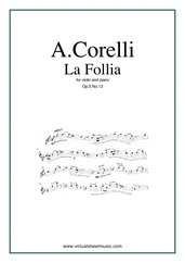 Sonata Op.5 No.12 &#34;La Follia&#34;