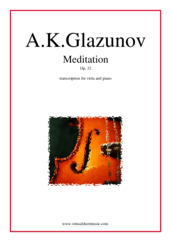 Meditation Op. 32