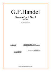 Sonata Op.1 No.5 HWV 363b