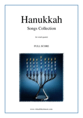 Hanukkah Songs Collection (Chanukah songs, f.score)