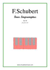 Four Impromptus Op.90