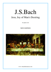 Jesu, Joy of Man's Desiring (NEW EDITION)