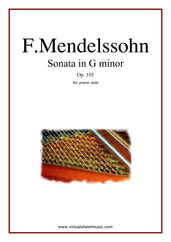 Sonata in G minor Op.105