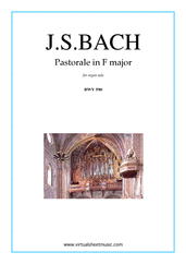 Pastorale in F major BWV 590