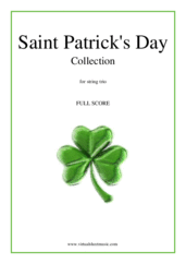 Saint Patrick's Day Collection, Irish Tunes and Songs (f.score)