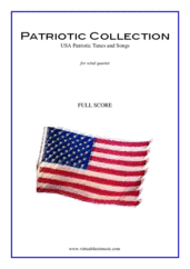 Patriotic Collection, USA Tunes and Songs (f.score)