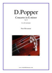 Concerto in E minor Op.24, 1st movement
