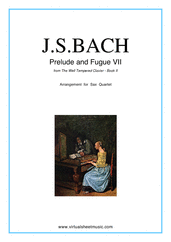 Prelude &amp; Fugue VII - Book II (New Edition)