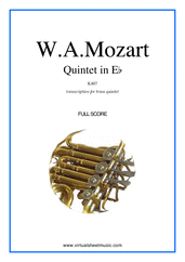 Quintet in Eb K407 (COMPLETE)